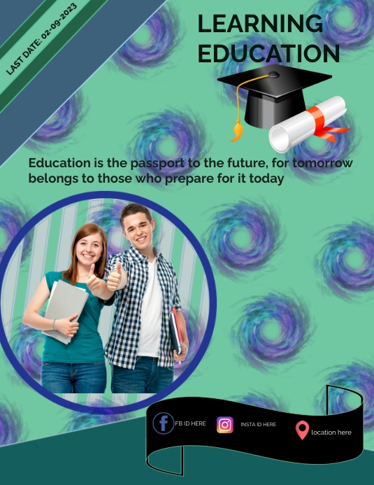 Education Poster Education Learning Template PosterMyWall education-poster-education-learning-template-postermywall